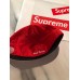 Supreme x New Era RED NEW Box Logo Hat   7.5  7 1/2 ONE SIZE  Sticker  Bag  eb-99337030